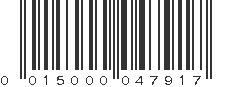 UPC 015000047917